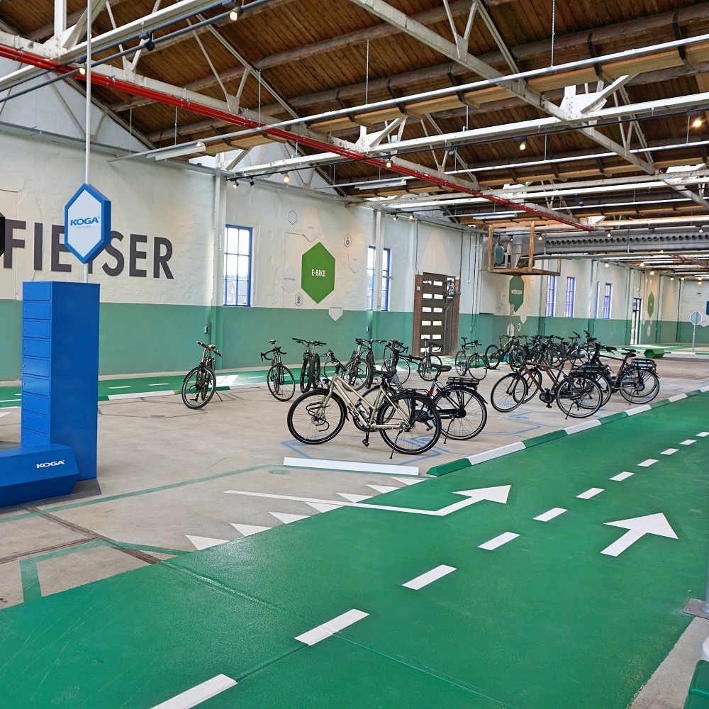 Aanwezige testfietsen Aanwezige testfietsen