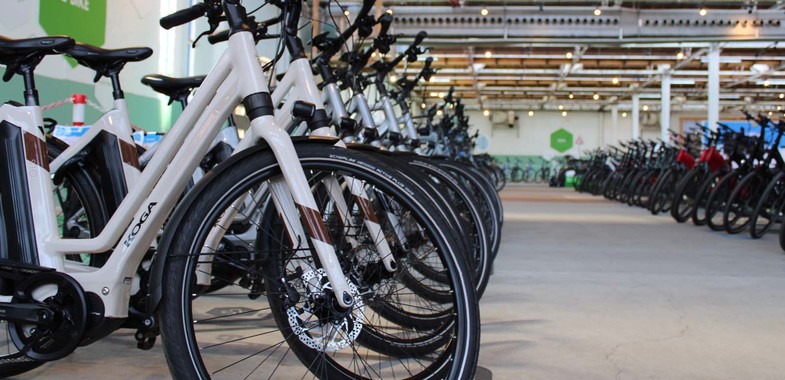 View and compare the Evia with other e-bikes